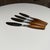 Mid-Century Modern Set (4) Mid-Century Modern Teak Steak Knives Dansk Fjord Jens Quistgaard Ihq For Sale - Image 3 of 7