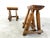 Vintage Wooden Stool, 1970s For Sale - Image 11 of 14