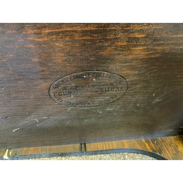 Circa 1980’s Von Hohen Country American Cupboard For Sale - Image 9 of 10