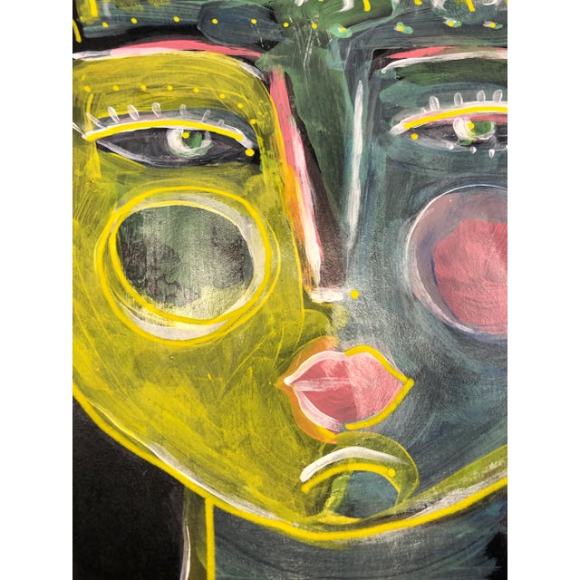 Contemporary Painting on Paper “Apollo” by Auker For Sale - Image 4 of 6