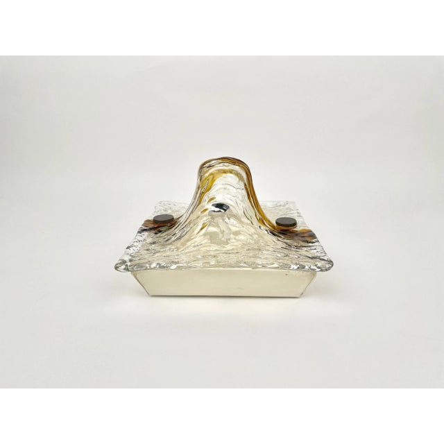 Venini Murano Glass Wall Lamp Sconce by Toni Zuccheri for Venini, Italy, 1960s For Sale - Image 4 of 10