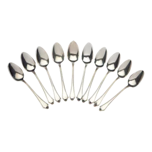 1914 Antique Gorham Silver-Plate Teaspoons- Set of 10