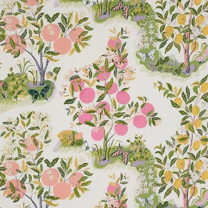 Schumacher Citrus Garden Indoor/Outdoor Fabric in Garden