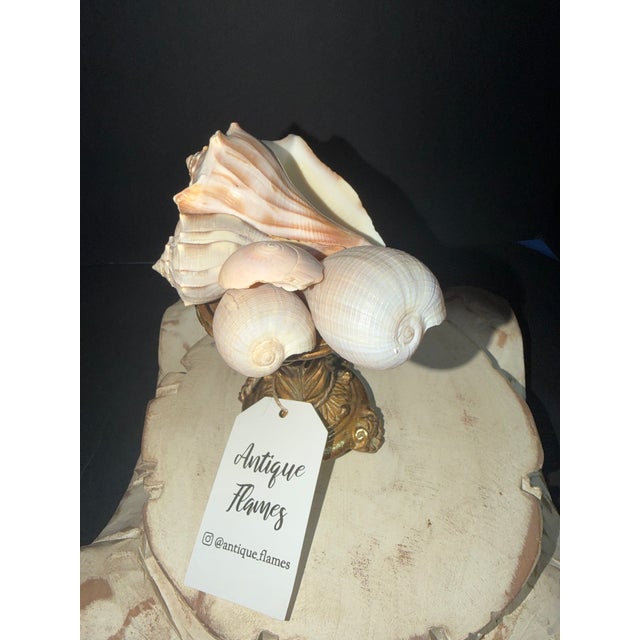 Celestial Meets the Sea Gold Decor-Coastal Art Sculpture For Sale - Image 4 of 4