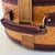 Vintage Circular Wicker and Leather Suitcase - Vintage Luggage, Travel Bag For Sale - Image 12 of 16