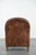 Vintage Sheepskin Club Armchair For Sale - Image 4 of 18