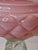 Rare Pair Antique Consolidated Pink & Blue Cased Glass Florette Stand Lamps P&A For Sale - Image 11 of 18