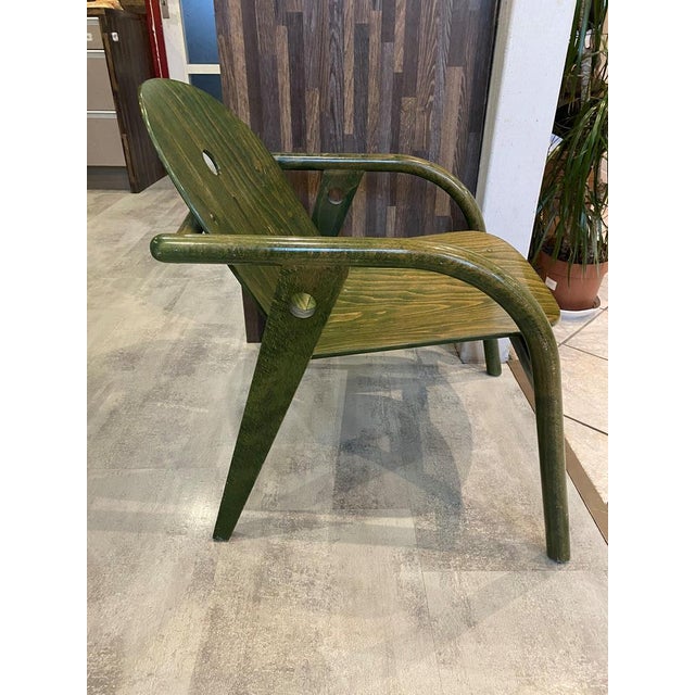 Vintage Baumann Green Lounge Chair, 1970s For Sale - Image 18 of 18