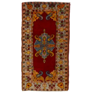 Mid-20th Century Turkish Oushak Rug