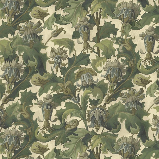 House of Hackney Vespertine Wallpaper - Ecru For Sale