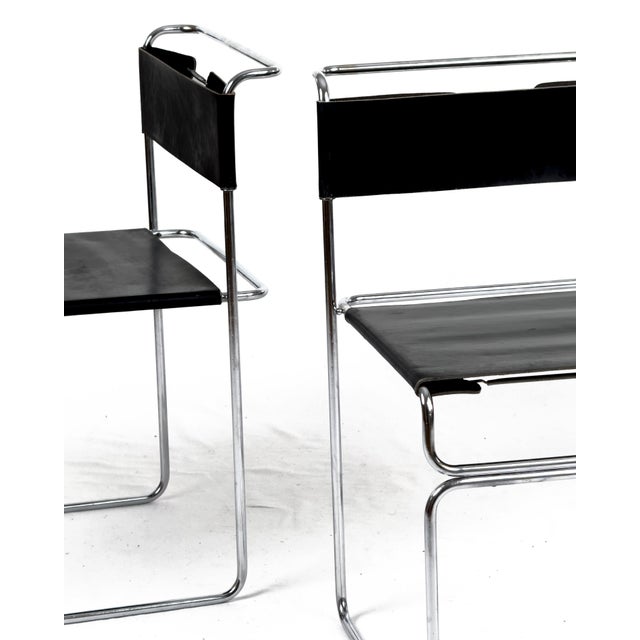Vintage Libellula Chairs by Giovanni Carini for Planula, 1970s, Set of 6 For Sale - Image 6 of 13