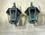 Metal Vintage Solid Copper & Brass Outdoor Lantern Sconces / 18”h X 11”w X 12”d For Sale - Image 7 of 18