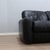 Vintage Black Leather Sofa, 1970s For Sale - Image 11 of 14