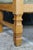 Brown Antique Victorian American Empire Quartersawn Oak Carved Settee Bench Loveseat For Sale - Image 8 of 18