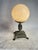 Metal Antique Glass and Metal Sphere Lamp, 1950s For Sale - Image 7 of 9