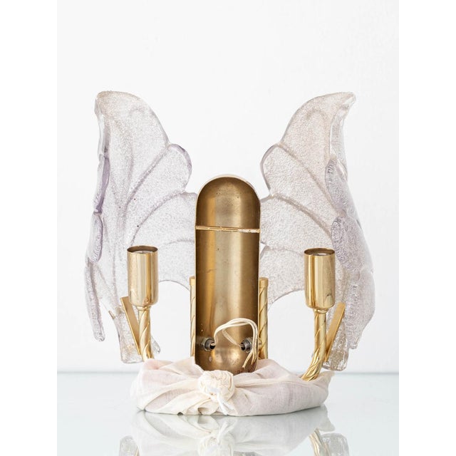 Mid-Century Graniglia Glass Wall Sconce, Italy, 1960s For Sale - Image 4 of 10