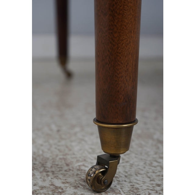 Councill Craftsmen Mahogany Inlaid French Directorie Dining Table For Sale In Philadelphia - Image 6 of 18