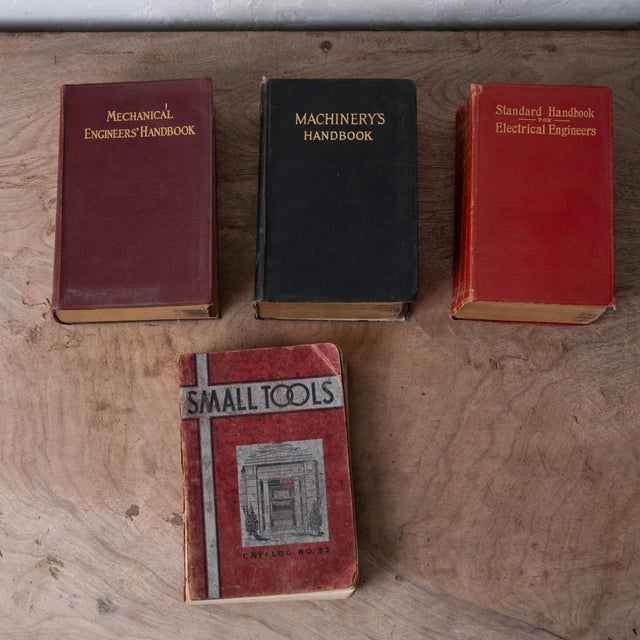 1920s Four Antique Engineering Handbooks — Mechanical, Electrical, Machinery & Small Tools For Sale - Image 5 of 8