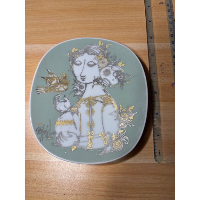 designed by Bjørn Wiinblad. Mid-20th-century German production featuring Wiinblad’s signature stylized female figure with...