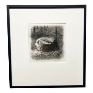 Laurence Channing, Charcoal Study for “Pastoral” 2001