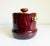 1960s Aldo Tura Oxblood Lacquered Goat Skin Ice Bucket, Italy, 1960s For Sale - Image 5 of 16