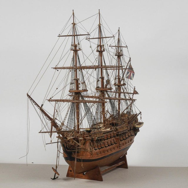 HMS Victory Model Sailing Ship For Sale - Image 6 of 18