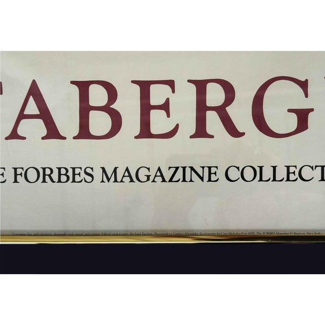 2000 - 2009 'Faberge' Vintage Exhibit Poster For Sale - Image 5 of 7