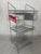 Metal Vintage Industrial Rack with Wire Structure For Sale - Image 7 of 7
