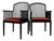 Vintage Stendig "Andover" Pair of Arm Chairs in Copper Rust Velvet For Sale