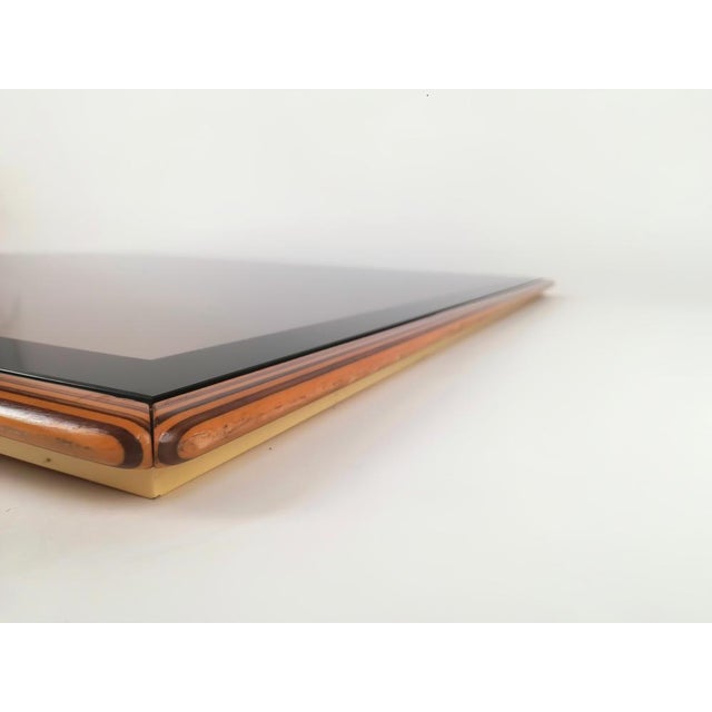 Large Mirror in the style of Afra & Tobia Scarpa for Artona, 1970s For Sale - Image 9 of 17