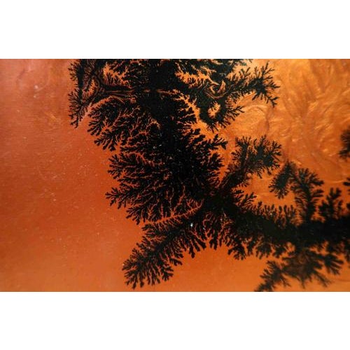 Bronze Life is an acrylic pouring painting on canvased cardboard realized by the Italian artist Amanda Ludovisi. Hand-...