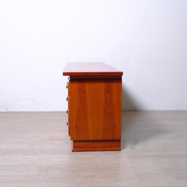 Vintage Wooden Chest of Drawers, Italy, 1970s For Sale - Image 4 of 18