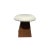 Mid-Century Modern Modern Mid Century Style Stools With Upholstered Seat - A Pair For Sale - Image 3 of 4
