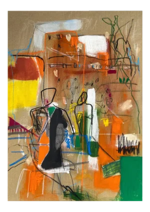 Adrienn Krahl "Graphic Romantic– Part 1", Painting