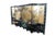 This double-sided vintage Chinese Coromandel eight-panel room divider screen is a striking masterpiece of traditional...