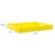 Wood Rectangular Scalloped Riviera Tray - Yellow For Sale - Image 7 of 10