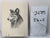 1940s Original Signed Graphite Portrait of Collie Dog, 1949, 11 × 8.25 In. For Sale In Atlanta - Image 6 of 6