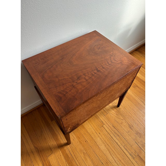 Wood Mid-Century Modern Lane Rhythm Series Nightstand For Sale - Image 7 of 9