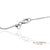 Silver 14k(585) White Gold Natural Diamond Adjustable by the Yard Necklace/Pendant For Sale - Image 8 of 12
