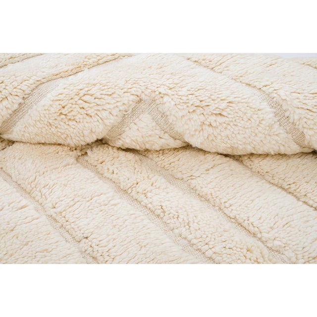 Hand-Knotted Wool Rug by Azele Studio For Sale - Image 10 of 12