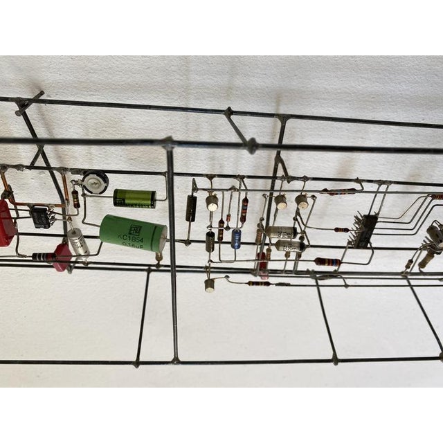 Tempo/Tonhöhen by Peter Vogel for Unique, 1988This sculpture, titled Tempo/Tonhöhen, is a work by Peter Vogel. Produced in...