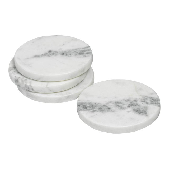 Saumur Marble Coasters, Set of 8 For Sale