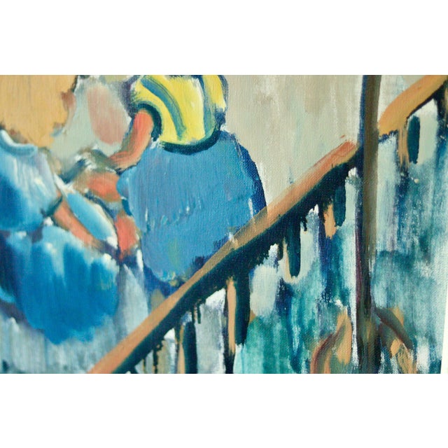 Nils Severin, Park View, Mid-20th Century, Oil on Canvas, Framed For Sale - Image 9 of 11