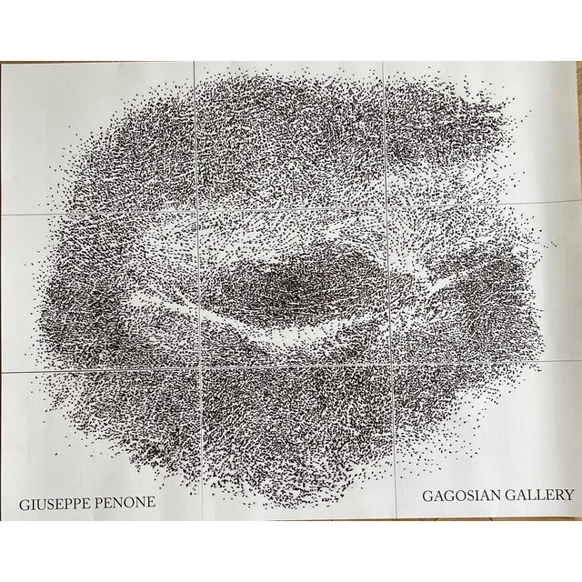 This rare Contatto—occhio destro di R... (2009) poster, produced in 2012 for Giuseppe Penone's Intersecting Gaze...