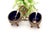 Pearlescent Silver Salt and Pepper Shakers with Cutouts, Set of 4 For Sale - Image 6 of 6
