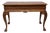 Chippendale Style Floral & Foliate Carved Mahogany Table C1900 For Sale
