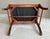 Wood Circa 1940 Duncan Phyfe-Style Scroll Splat Low Back Petite Window / Entryway Bench For Sale - Image 7 of 18