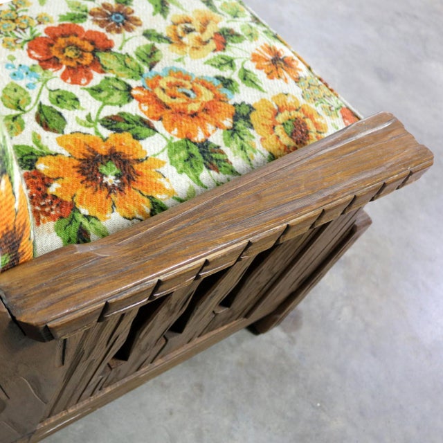 Ranch Oak Western Style Sofa Attributed to A. Brandt Company Chairish