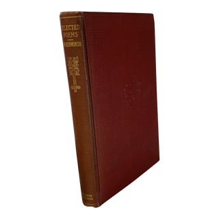 Vintage 1923 William Wadsworth Book of Selected Poems For Sale