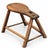 Early 19th Century Early 19th Century Primtive Saddle Makers Stool/Table For Sale - Image 5 of 6